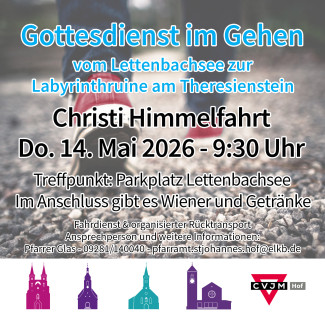 Himmelfahrt Gottesdienst im Gehen