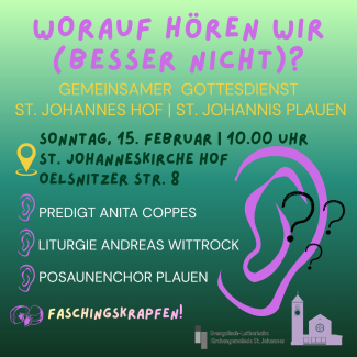 "Worauf hören wir (besser nicht)?