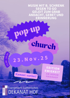 Popup-church Ewigkeitssonntag