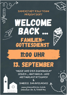 welcome back